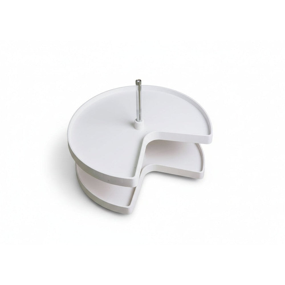 Kia Ora 3/4 Lazy Susan in White (to suit 700mm cabinet)