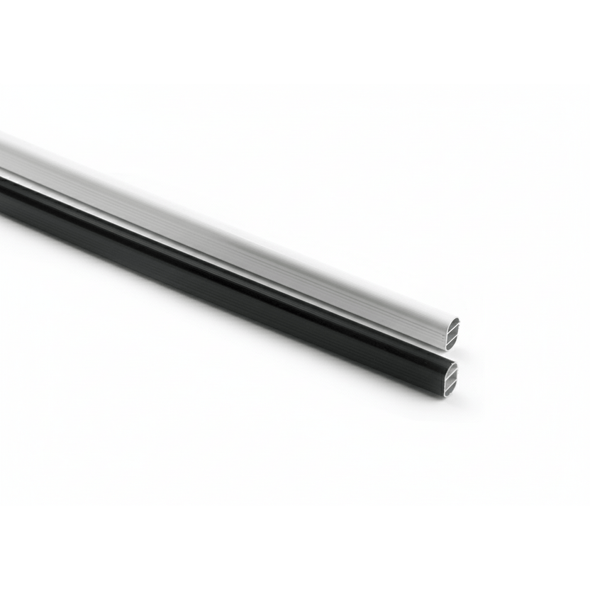 Oval Hanging Rails for Wardrobe - 3m length – Cabinet Bay