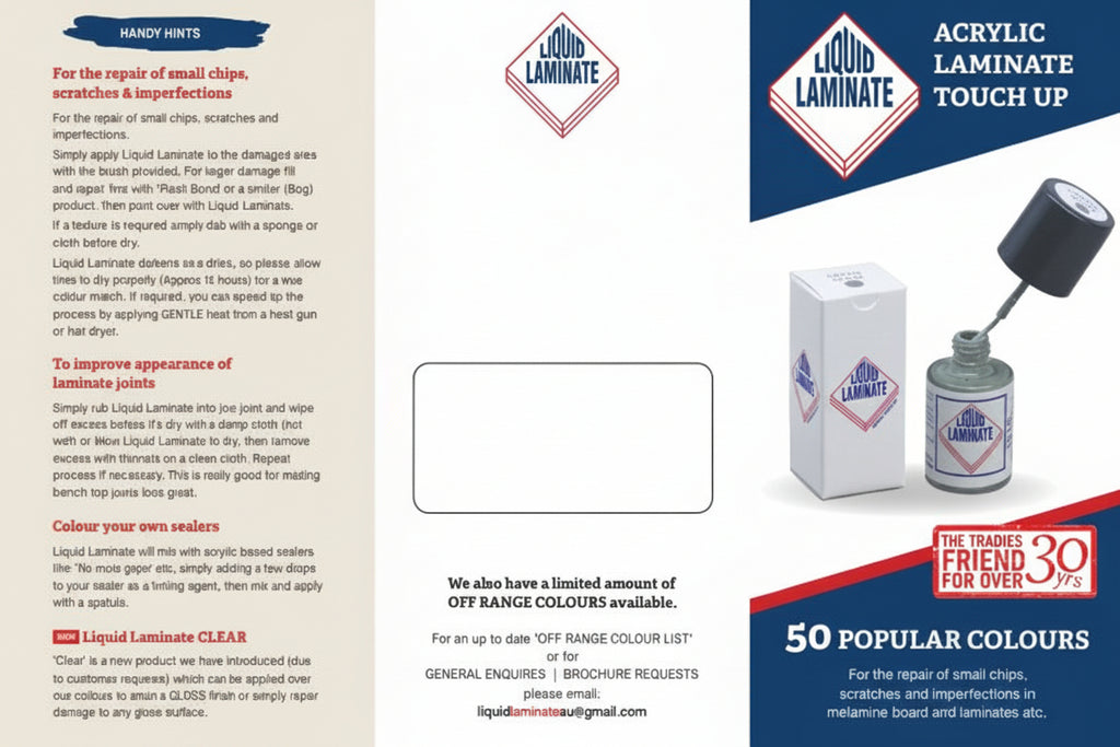 Liquid Laminate - Furniture Repair