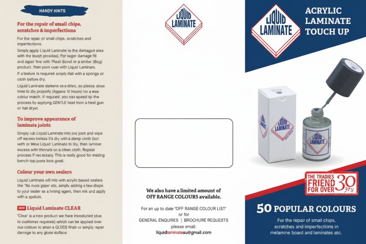 Liquid Laminate - Furniture Repair