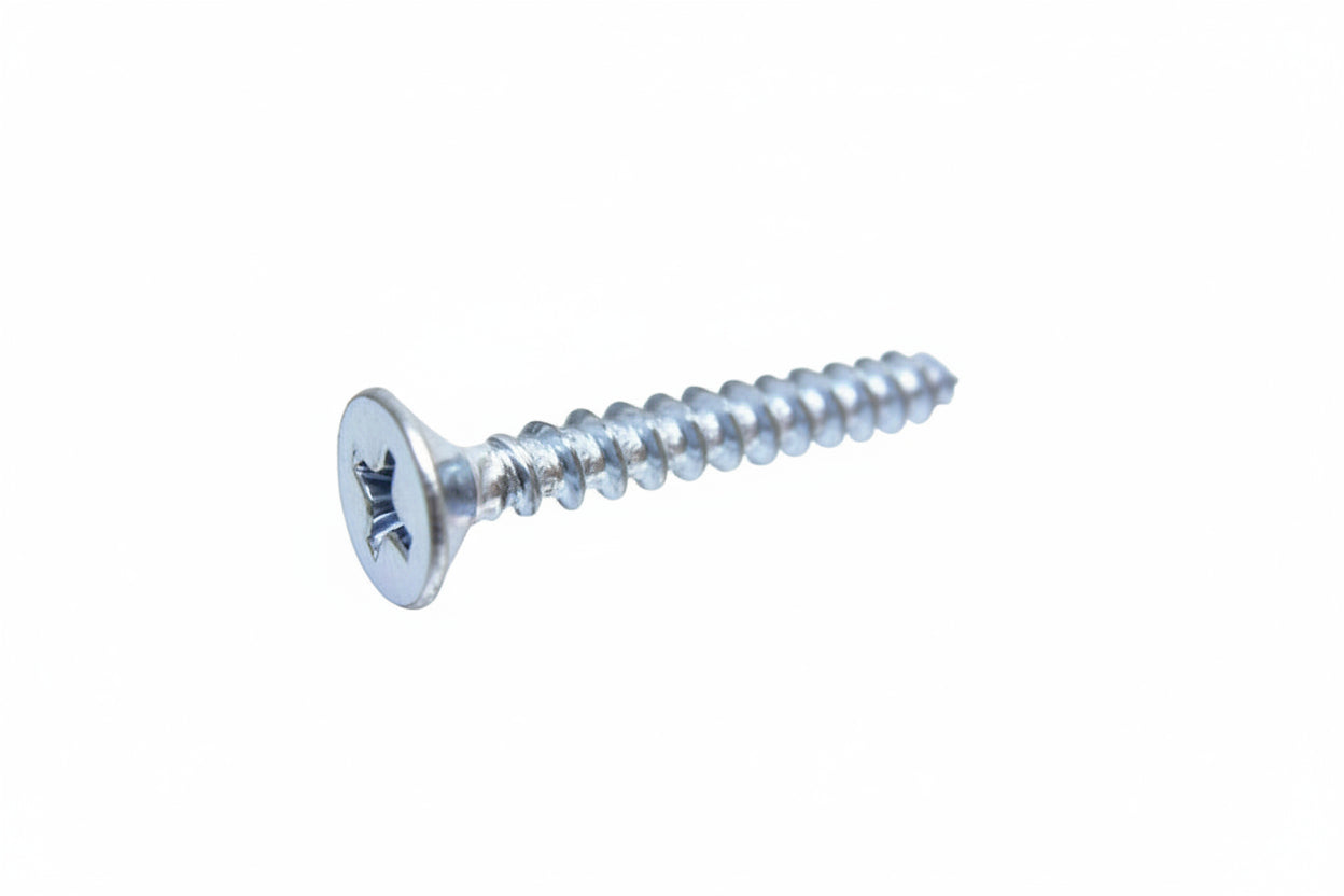 Phillip Screws 17mm - Countersunk head, fully threaded