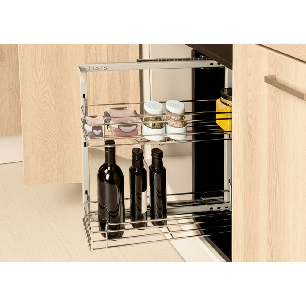 Nikpol Twin Pull-out Pantry Unit (Complete set)