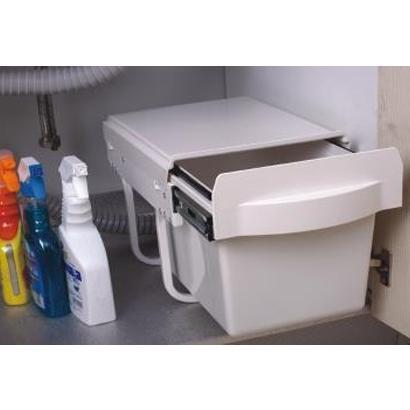 Single Pull-Out Soft Close Bin with Metal Frame
