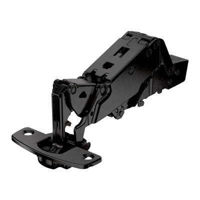 Hettich Sensys 165° Hinge - Full Overlay in Obsidian Black
