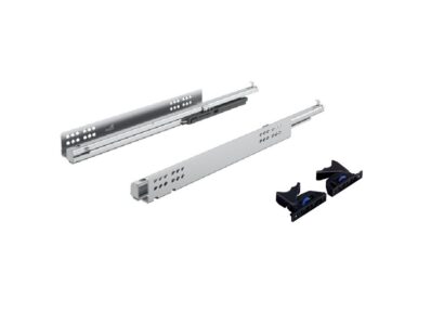 Hettich Quadro V6 Soft Close Drawer Runner Set - With Clips