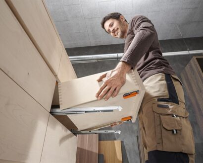 Blum TANDEM for Wood Full Extension Drawer Runners - Integrated BLUMOTION 30kg (with locking devices) - Image 2